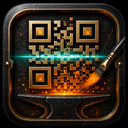 Creative QR app icon
