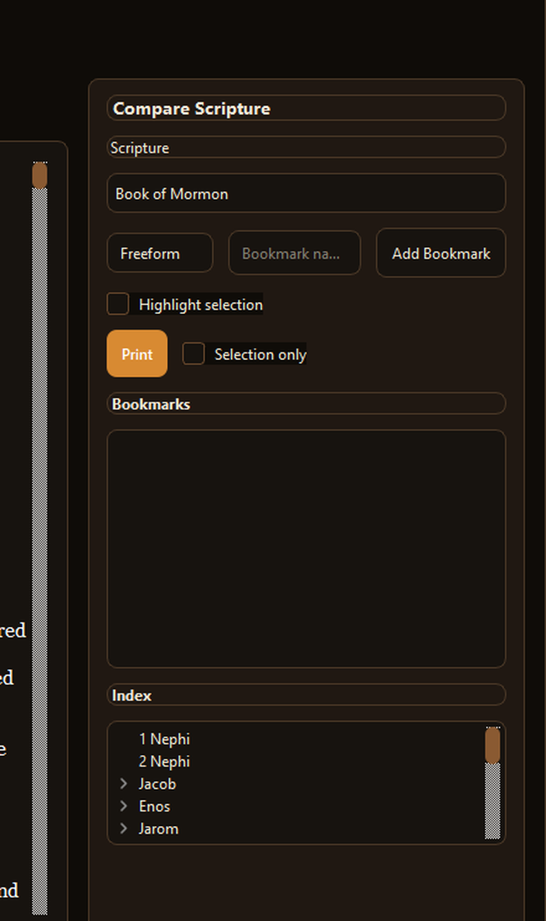 Latterday Lens compare scripture tools